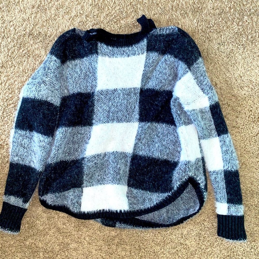 checkered sweater from Express (size XS)